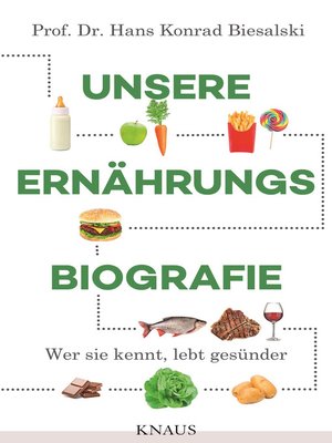 cover image of Unsere Ernährungsbiografie
